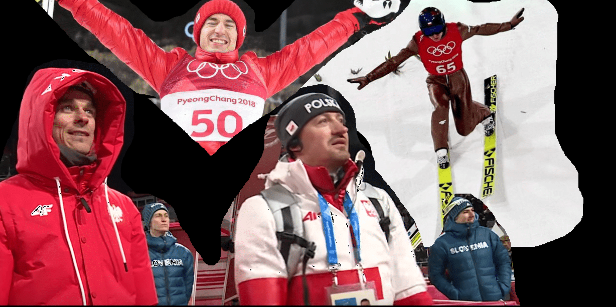 Kamil Stoch, złoty medal, Adam Małysz, Piotr Żyła