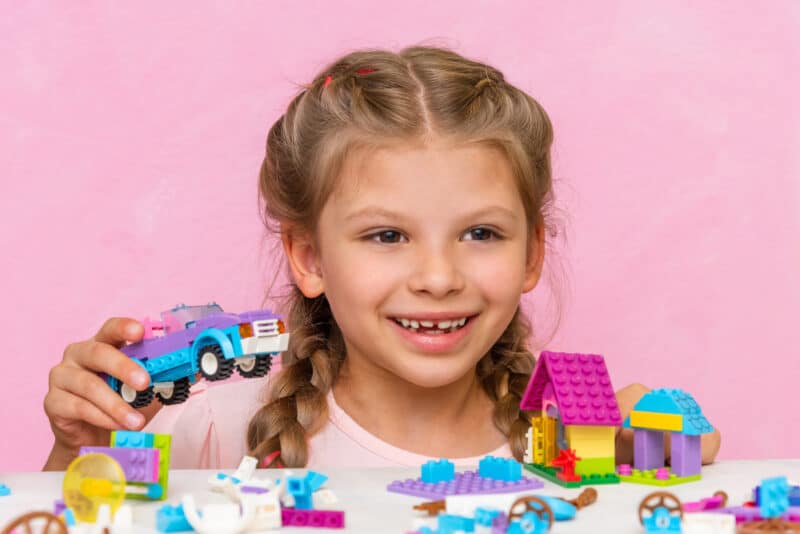 Magiczny świat klocków LEGO dla małej księżniczki