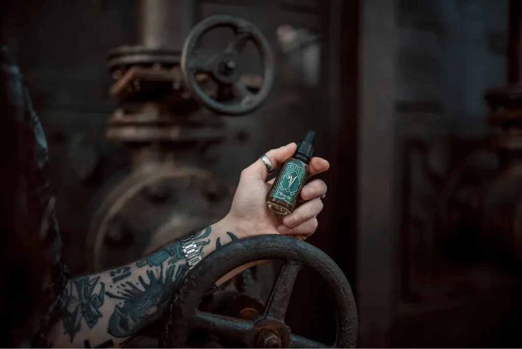 cyrulicy olejek do brody